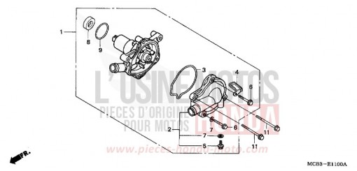 POMPA ACQUA XL650VY di 2000